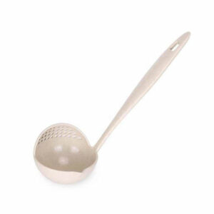 2 in 1 Soup Spoon Long Handle Soup Colander spoon With a Filter Cooking