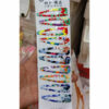 Card Hair Clips Hair Accessories Kids Multicolor Pattern Design Hair Pins