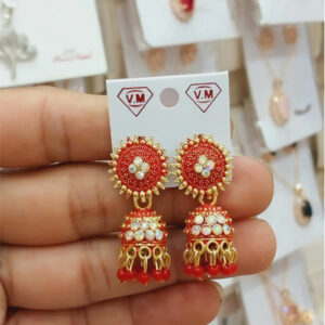 Colorfull Small Jhumki Earrings for Girls and Women
