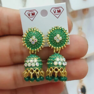 Colorfull Small Jhumki Earrings for Girls and Women