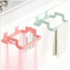 Garbage /Trash Bin Bag Holder & Towel Rack For Kitchen Drawer - Pack of 2