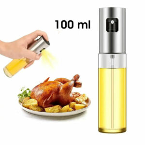 Glass Oil Spray Bottle Pump for Oil-Control Kitchen