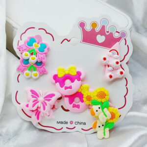 New Kids Hair Clip Girl Full Hair Card Different Design Clips