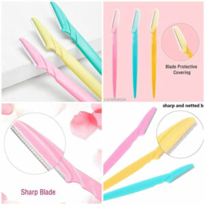 Original Tinkle Pack of 3 Tinkle Eyebrow Razor, Facial Hair Remover