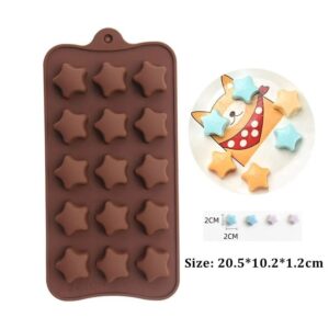 Handmade Silicone Mould Chocolate Candy Jelly Pudding Ice Mold