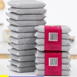 Pack of of 4  Pot Brushing Sponges Non Scratch Dishwashing