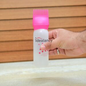 *Silicone Hair Oil Comb Applicator Bottle*