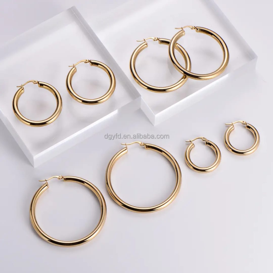 New stylish stainless steel Bali for womens