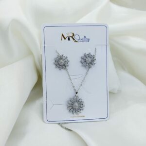 New stylish gold plated locket set