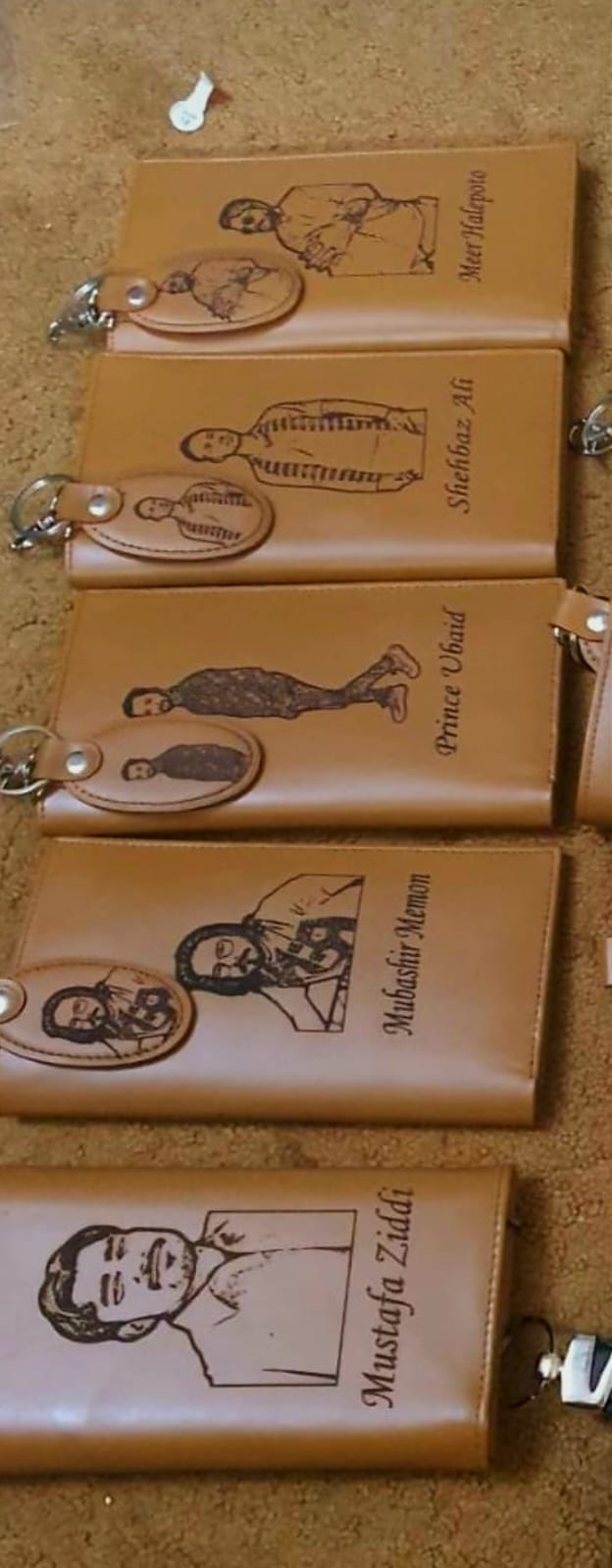 Customize Picture Engraved Long Coat Wallet* - Image 2