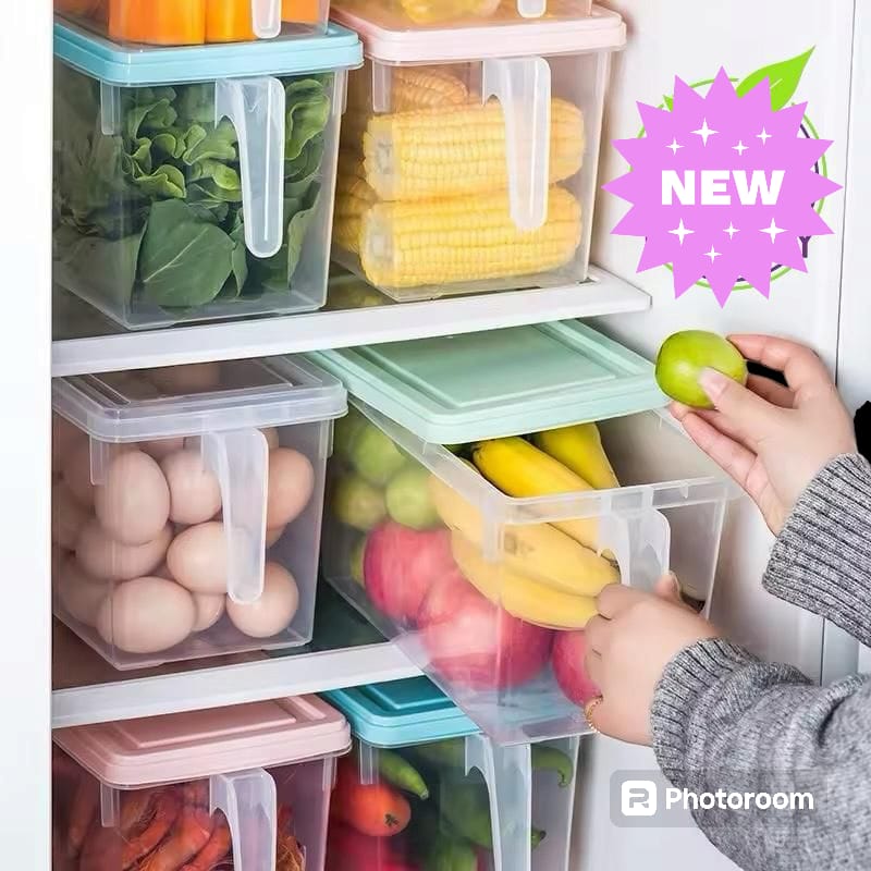 Plastic Food Storage Freezer Box in Very Durable Material