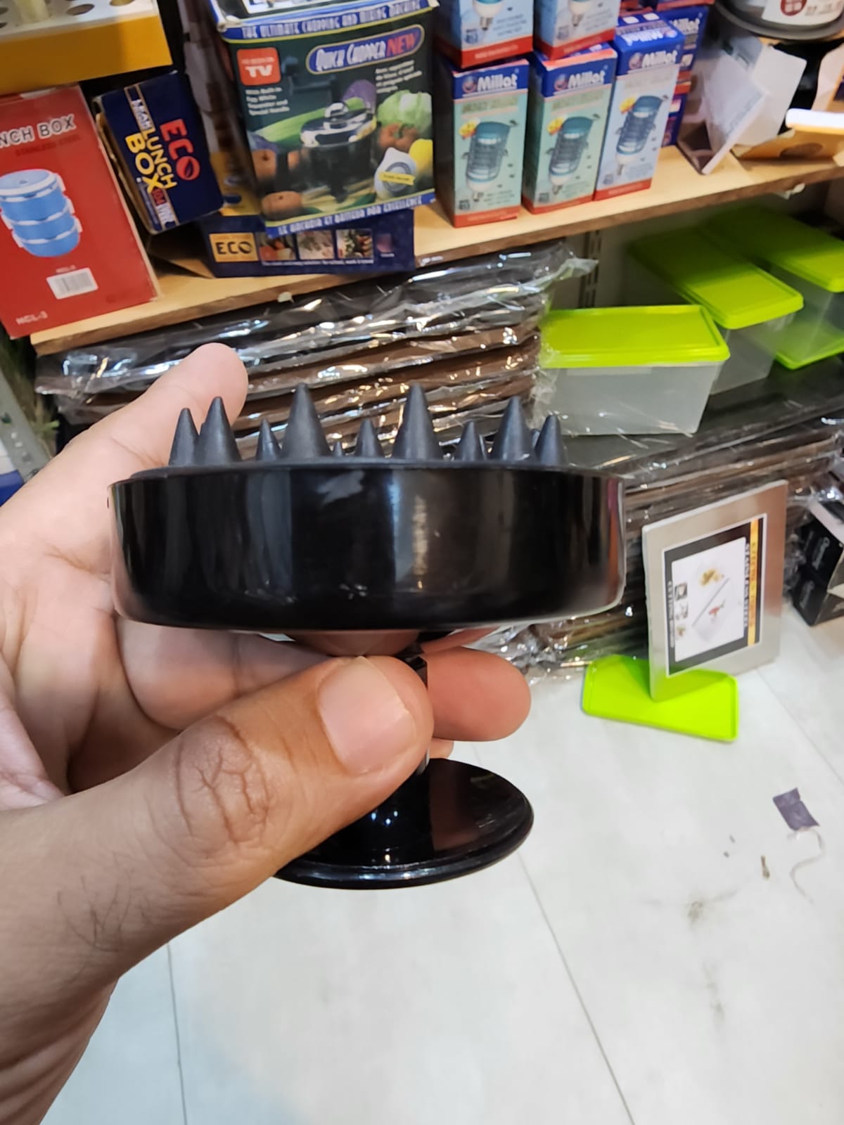 Silicone Shampoo Brush Head Scalp Massage Comb Hair Washing Comb Body Massage Brush Bath Shower Brush Salon Hairdressing Tool - Image 2