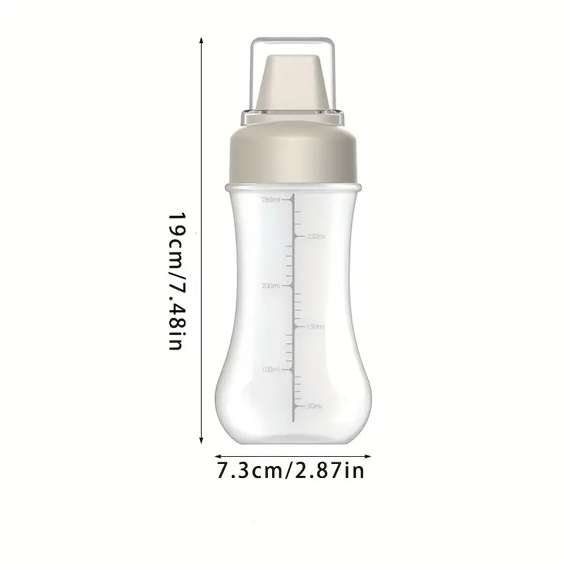 Plastic Squeeze Condiment Bottle with 5-Hole Dispenser - Oval-Shaped, Ideal for Tomato Sauce - Image 3