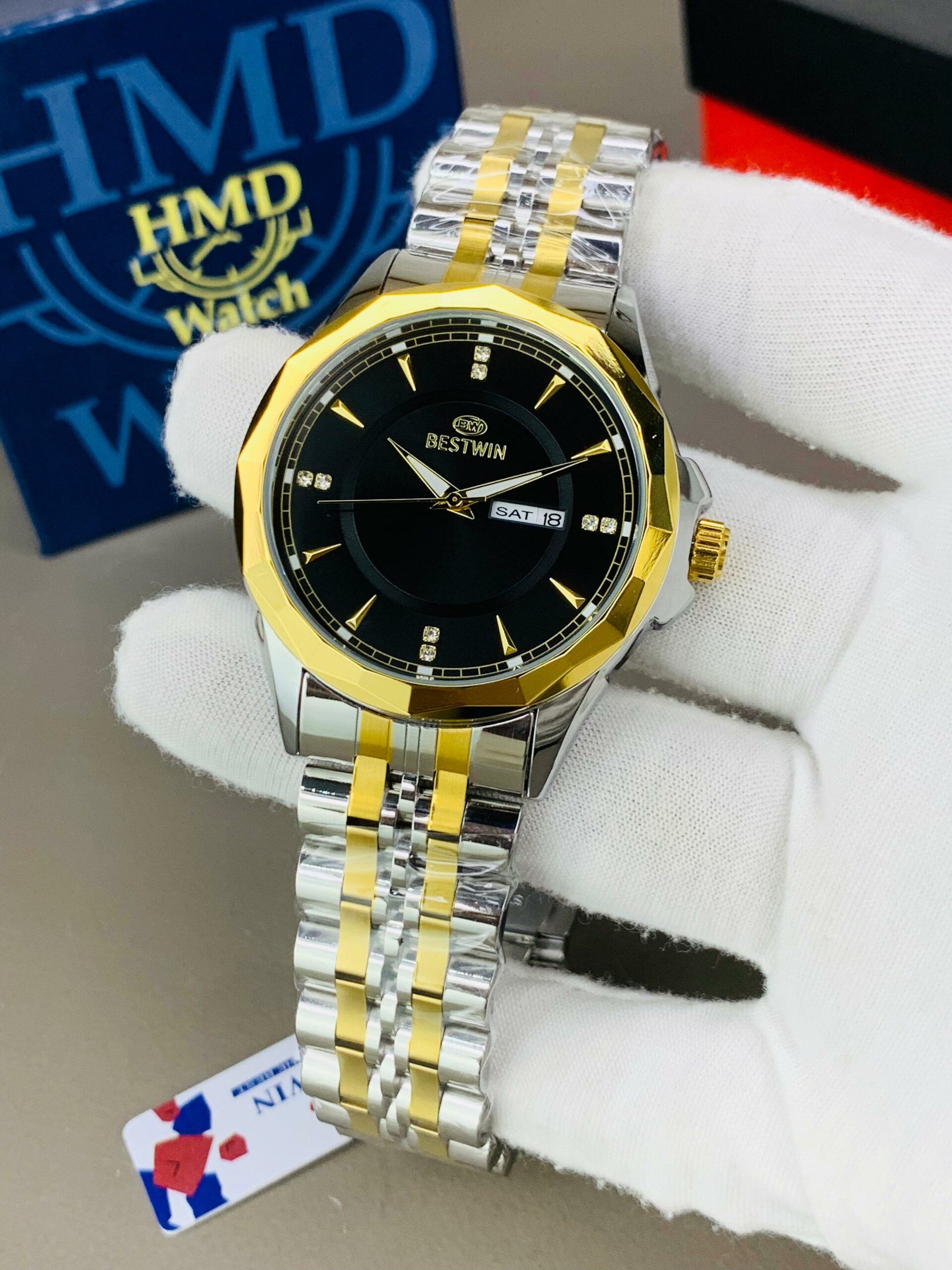 BESTWIN ORIGINAL BRAND BESTWIN WATCH FOR MEN'S - Image 2