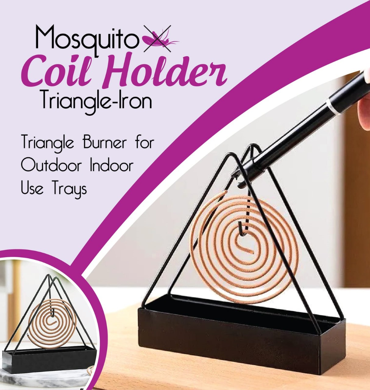 Mosquito Trap Incenes Holder - Image 2