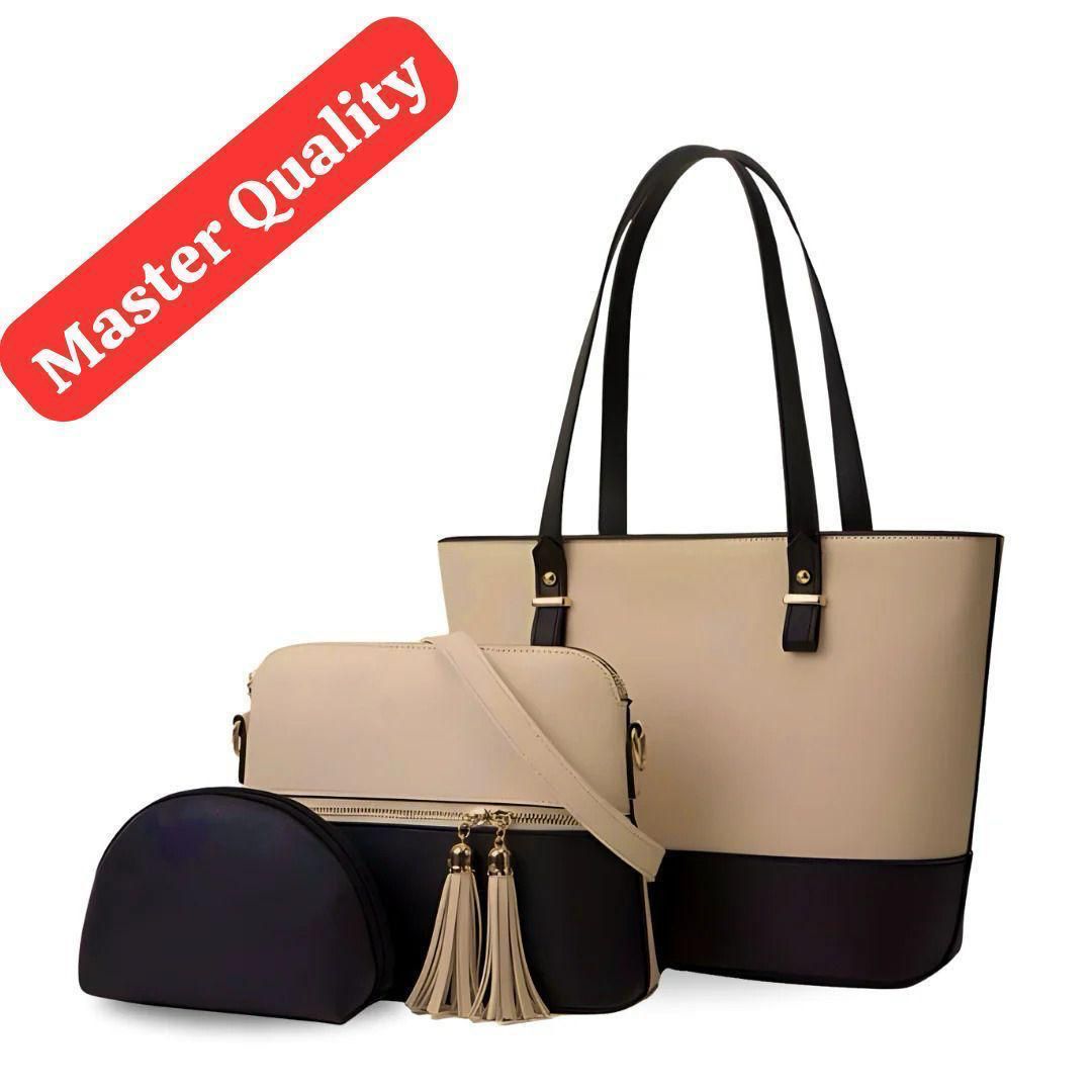 High Quality Shoulder Bag 3pcs Set For Girls - Image 9