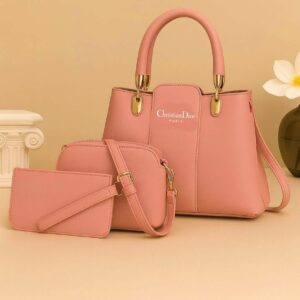 *Premium Quality* 🎀 *Christian Dior* High Quality 3Pcs Shoulder Bag