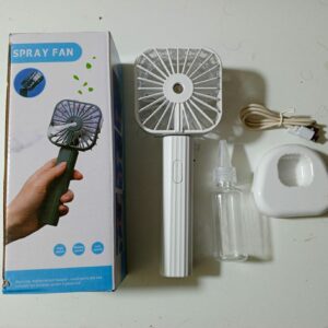 Spray Hydration Small Fan Handheld Cooling Spray Hydration Mini Silent Student Fan