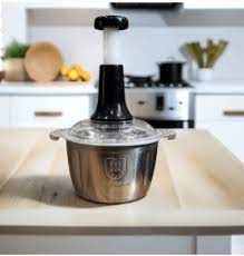 Stainless Steel Hand Push Chopper 2L