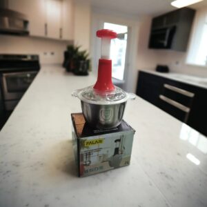 Stainless Steel Hand Push Chopper 2L