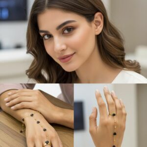 stainless steel anguthi anja