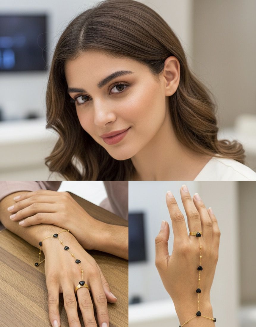 stainless steel anguthi anja - Image 3