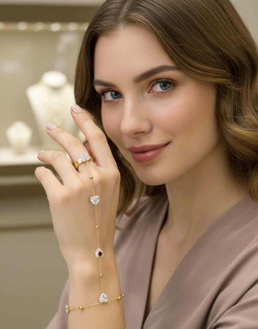 stainless steel anguthi anja - Image 2