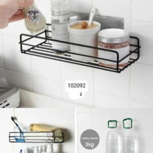 Wall sticking shelf iron merterial