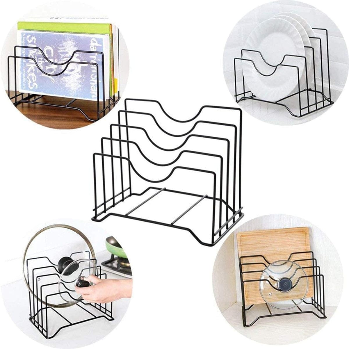 Pot Lid and Cutting Board Organizer - Image 6