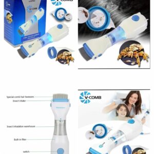 *V Comb Electronic Head Lice Removal Machine Anti Lice Machine