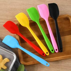 Food Grade Silicone Spatulas for Baking Cooking Heat-Resistant Non-stick Dishwasher Safe Kitchen Tool