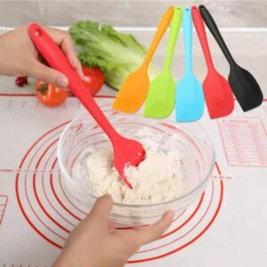 Food Grade Silicone Spatulas for Baking Cooking Heat-Resistant Non-stick Dishwasher Safe Kitchen Tool