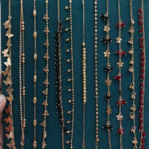 China gold plated anklet bracelet