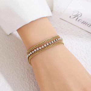 New stylish stainless steel bracelet
