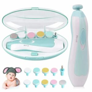 Baby Nail Clippers Safe Electric Baby Nail Trimmer, Baby Nail File Kit Born
