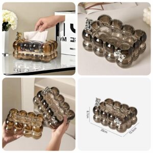 *Acrylic Bubble Tissue Box*