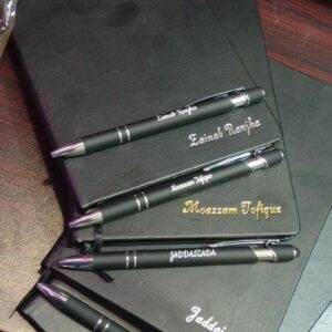 *Customized Diary + Pen*