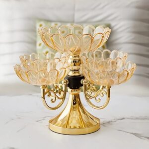 Flower Snack Dessert Plate Fruit Bowl