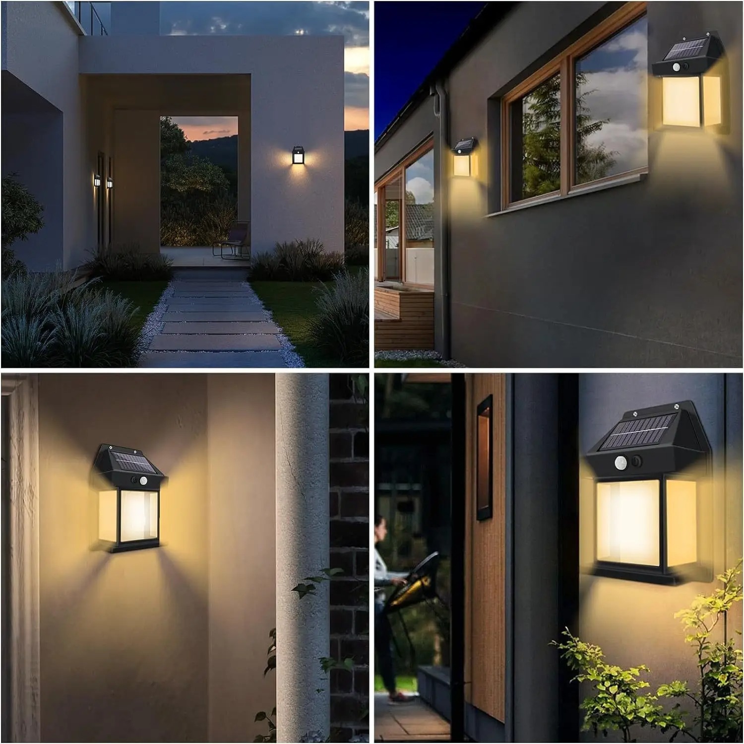 outdoor solar light wall lamp - Image 2
