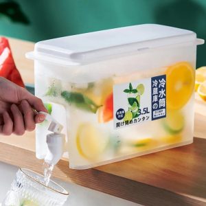 Cold Water Jug with Tap – Lemonade & Drink Dispenser