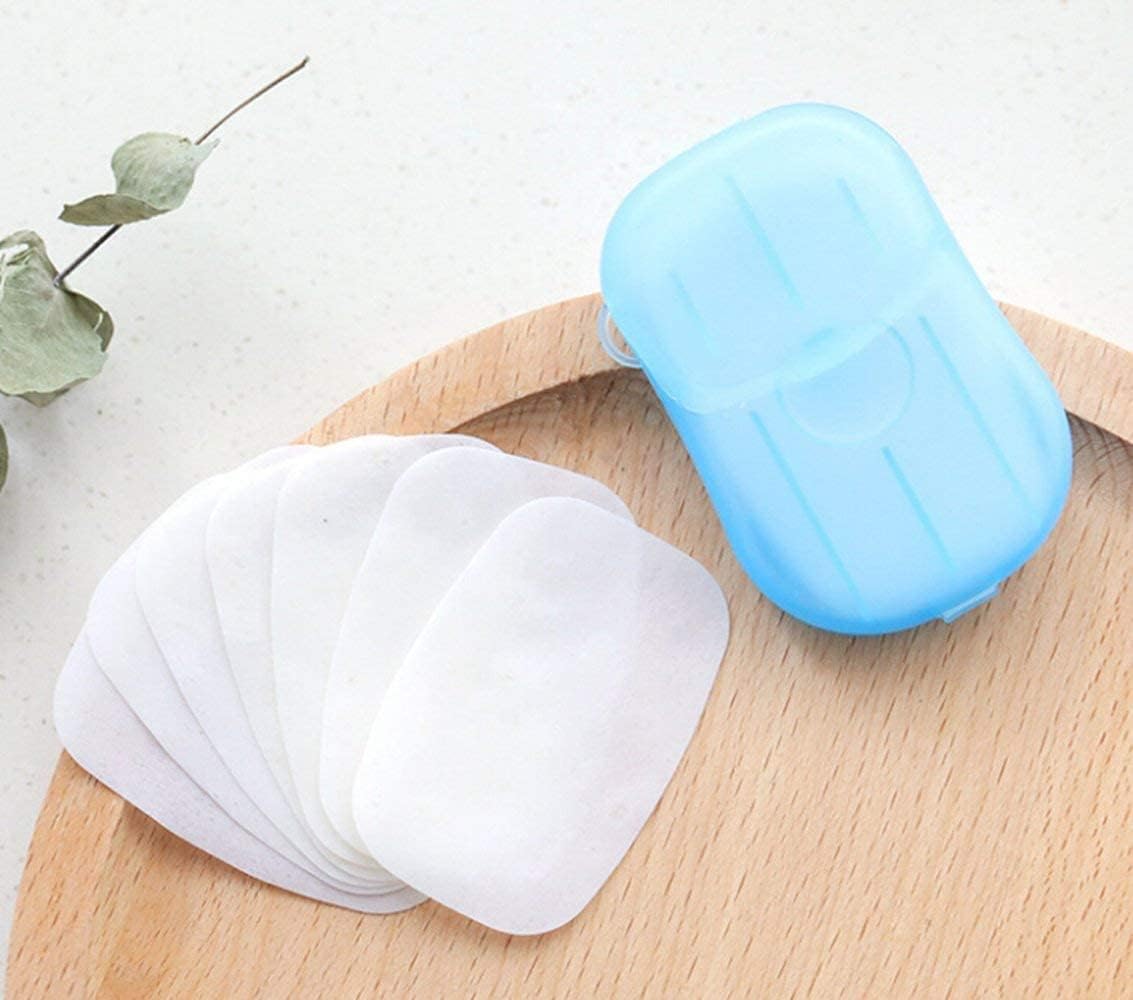 Portable Hand Washing Soap Papers (18 Slices) - Image 3