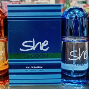 Pack of 3pcs original She perfume 25ml random fragrances