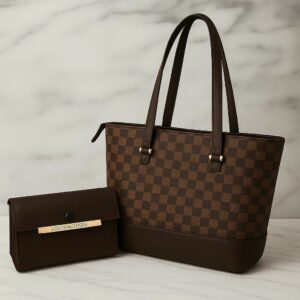 Lv High Quality Tote Bag With Clutch Wallet Bigsize