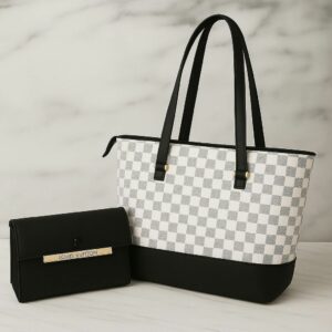 Lv High Quality Tote Bag With Clutch Wallet Bigsize