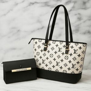 Lv High Quality Tote Bag With Clutch Wallet Bigsize