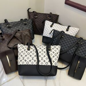 Lv High Quality Tote Bag With Clutch Wallet Bigsize