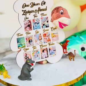 12 Months Kids Picture Frame Bear Style