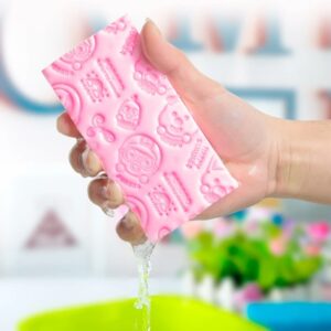 Magic Bath Sponge Body Scrubber – Exfoliating Dead Skin Remover & Massaging Shower Brush for Smooth, Clean Skin