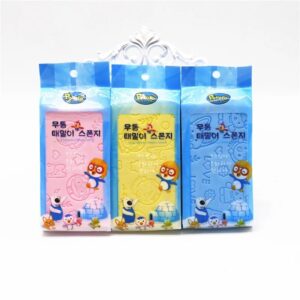 Magic Bath Sponge Body Scrubber – Exfoliating Dead Skin Remover & Massaging Shower Brush for Smooth, Clean Skin