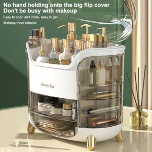 Large Capacity Acrylic With Drawers Multi Functional Makeup Storage Box